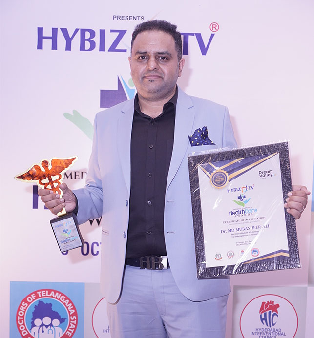 Dr. Md. Mubasheer Ali — Senior Consultant — Internal Medicine & Diabetology, Manikonda & Shaikpet, Manikonda, Shaikpet, Hyderabad, Secunderabad, Telangana